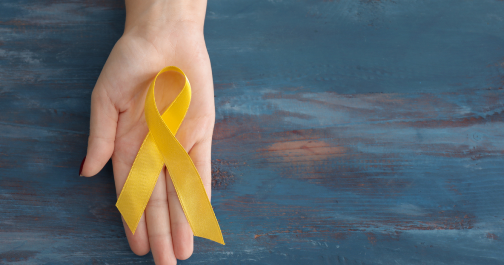yellow ribbon for suicide prevention