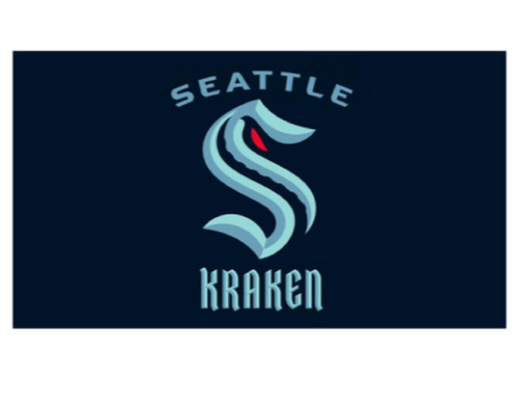 Seattle Kraken Logo in color.