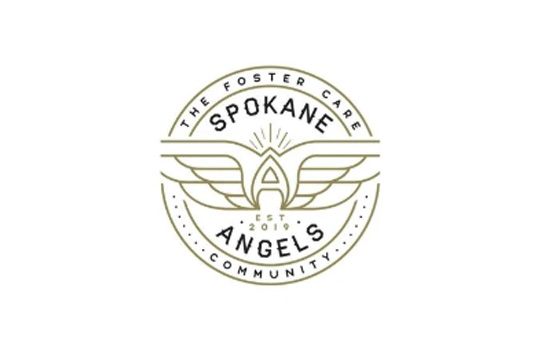Spokane Angels logo in color.