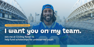 Marcus Trufant promotes the 2026 Circling Raven charity golf tournament