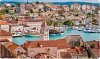 Historic coastal city in Croatia
